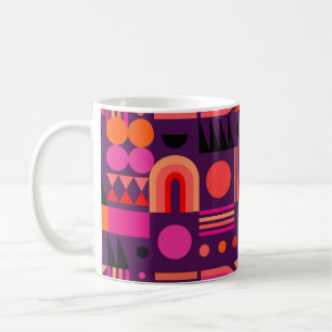 Mug Formes géométriques Abstrait Motif sans couture.