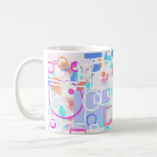 Mug Formes géométriques Abstraites (Gauche)