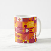 Mug formes géométriques Abstraites motif transparent (Devant droit)