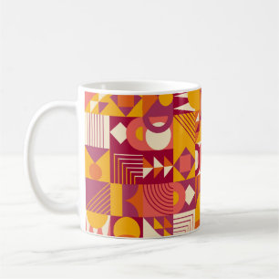 Mug formes géométriques Abstraites motif transparent