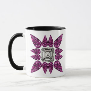 Mug Formes géométriques colorées