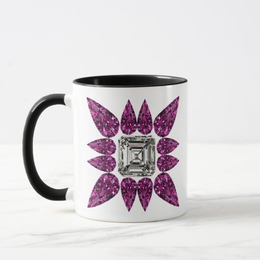 Mug Formes géométriques colorées (Gauche)