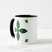 Mug Formes géométriques colorées (Devant gauche)