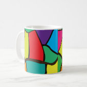 Mug Formes géométriques colorées (Devant gauche)