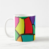 Mug Formes géométriques colorées (Gauche)