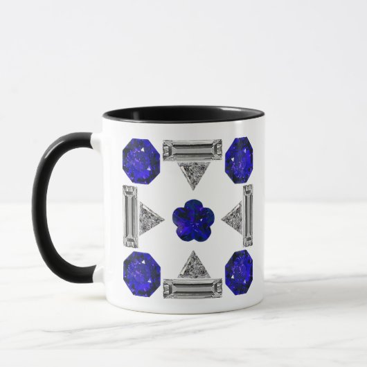 Mug Formes géométriques colorées (Gauche)