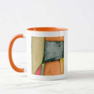 Mug Formes géométriques colorées contemporaines