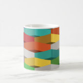 Mug Formes géométriques cool et colorées (Centre)
