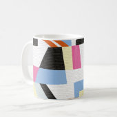 Mug Formes géométriques créatives, conception motif de (Devant gauche)