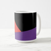 Mug Formes géométriques de différentes couleurs (Devant droit)