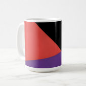 Mug Formes géométriques de différentes couleurs (Devant gauche)