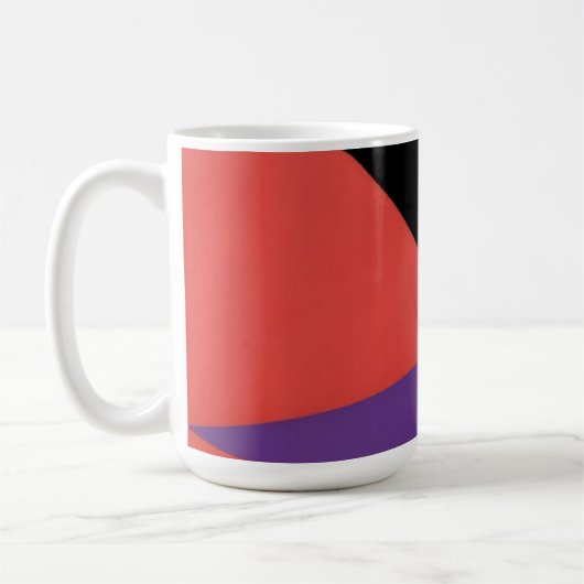 Mug Formes géométriques de différentes couleurs (Gauche)