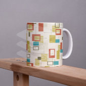 Mug Formes géométriques élégantes rétro du milieu du s