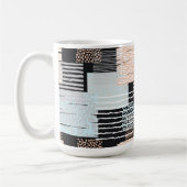 Mug Formes géométriques et rayures (Gauche)