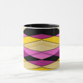 Mug formes géométriques modernes Abstraites triangles  (Centre)