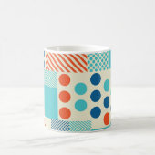 Mug Formes géométriques, Motif d'art moderne. (Centre)