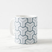 Mug Formes géométriques Motif transparent (Devant gauche)