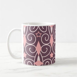 Mug Formes géométriques ornementales de dessin à main