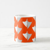 Mug Formes géométriques rétro avec motif abstrait tran (Centre)