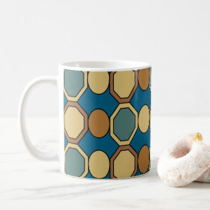 Mug Formes Géométriques Style Mid Century Modern