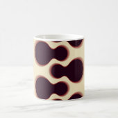 Mug Formes globulaires épineuses, teintes marron motif (Centre)