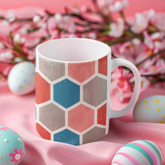 Mug Formes Hexagones géométriques