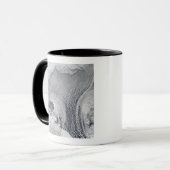 Mug Formes inhabituelles de nuages au-dessus de la mer (Devant gauche)
