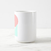 Mug Formes modernes avec cercle, Carré et triangle (Centre)