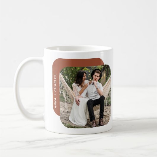 Mug Formes modernes nouvellement mariée Deux Mariages (Gauche)