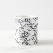 Mug Formes noires et blanches cool (Centre)