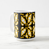 Mug Formes organiques flux abstrait (Devant gauche)