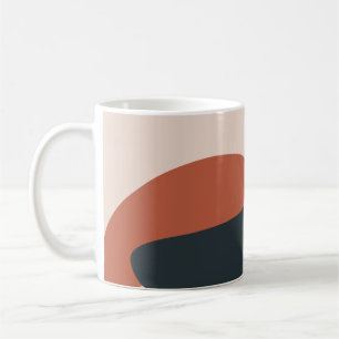 Mug Formes organiques Tons chauds Moderne