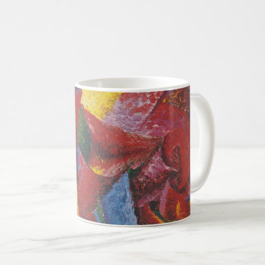 Mug Formes plastiques d'un cheval - Umberto Boccioni (Devant droit)