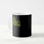 Mug Formula Racing Car Blueprint Mechanical Engineer R (Devant gauche)