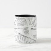 Mug Formulaire d'impôt sur le revenu 2020 (Centre)