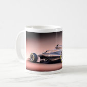 Mug Formule1 voiture de course (Devant gauche)