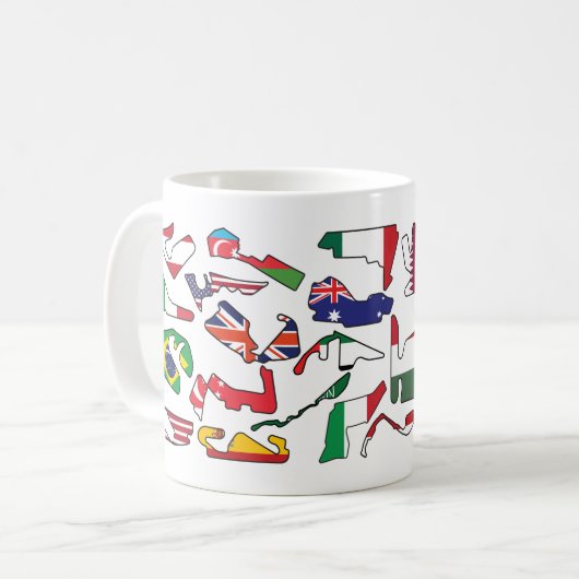 Mug Formule 1 (Devant gauche)