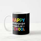 Mug Formule 100 Jours De L'École Fun Math Enseignant 1 (Gauche)