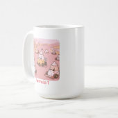 Mug Formule 1 Biberon Voiture de Course Mignon Dessin  (Devant gauche)