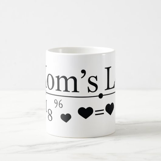 Mug Formule Amour de Maman 02 (Centre)