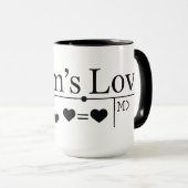 Mug Formule Amour de Maman 02 (Devant droit)