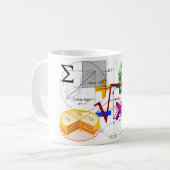 Mug formule de mathématiques école de physique (Devant gauche)