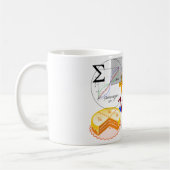 Mug formule de mathématiques école de physique (Gauche)