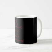 Mug Formule de physique (Devant droit)