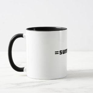 Mug Formule Excel : formule Somme