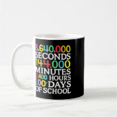 Mug Formule Mathématique 100 Jours D'école Prof De Mat (Gauche)