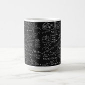 Mug Formule mathématique noir et blanc (Centre)