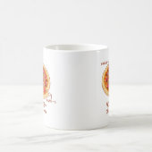 Mug Formule mathématique = Pi*z*z*a de volume de pizza (Centre)