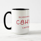 Mug Formule moléculaire de caféine (Gauche)