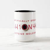 Mug Formule moléculaire de caféine (Centre)